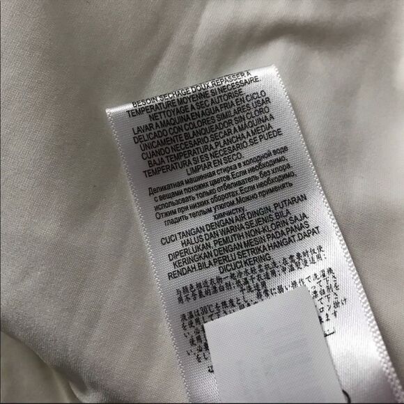 BCBGMAXAZRIA strapless tulle ruffled skirt midi dress off white combo black 6 - Picture 10 of 15